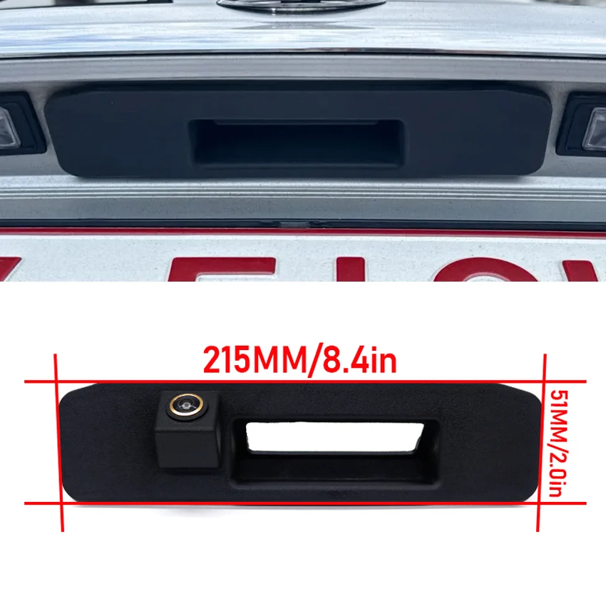 170° AHD 1080P Car Reverse Backup Trunk Handle Camera For Mercedes Benz GLA GLE GL A M Class A260 W176 X166 W166 Vito W447 W167 view 2