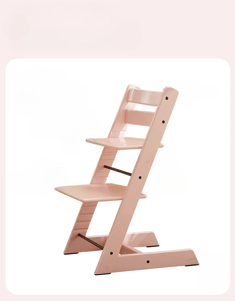 

Детский подъемный многофункциональный стул для еды из цельного дерева, детское сиденье, стул для чтения