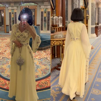 맞춤형 저지 스팽글 플라워 비즈 드레이프, A 라인, V 넥, 맞춤형 행사 가운, 롱 드레스