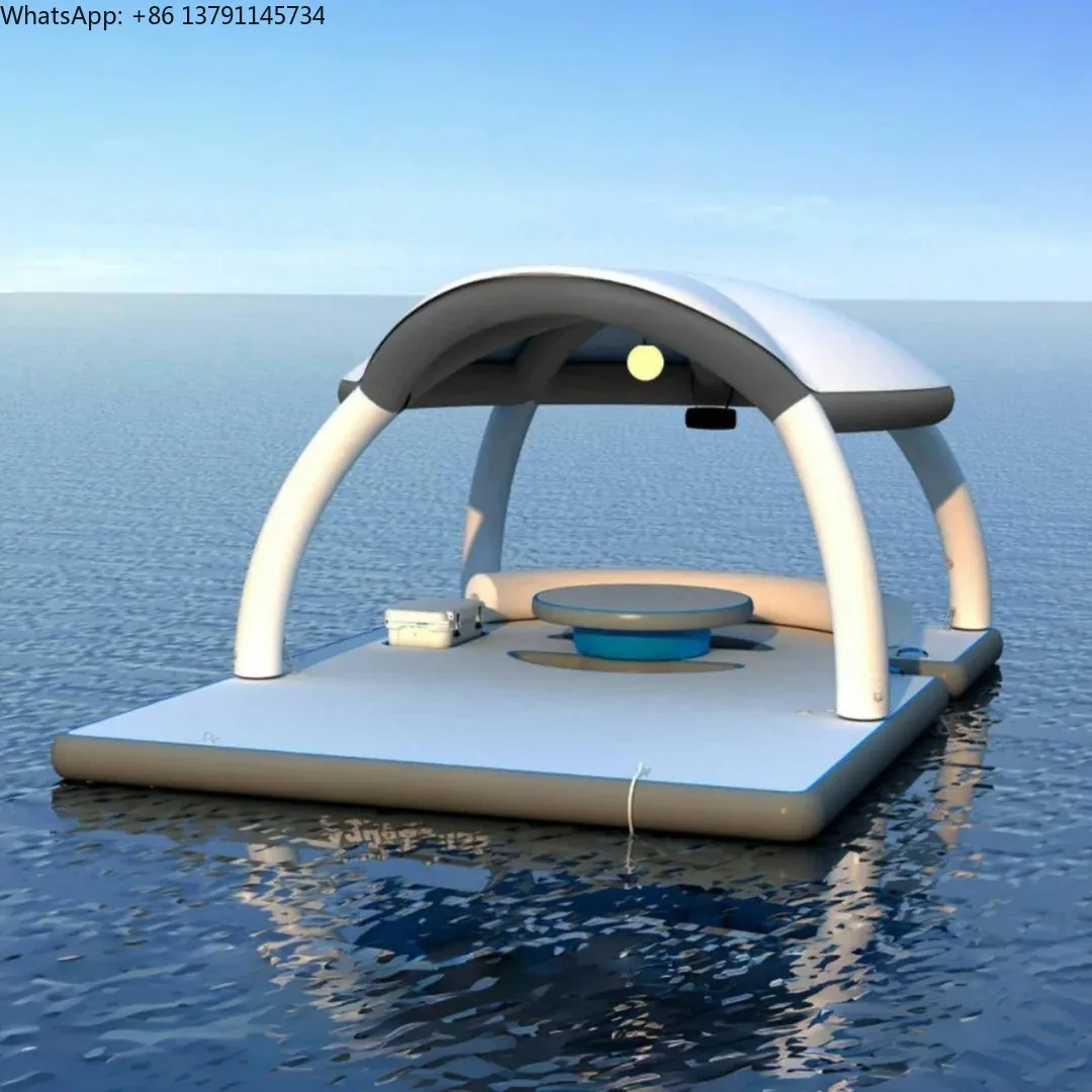 

Water Platform Island Leisure Floating Dock Yacht Dock Water Floating pool Bar Park water Bar Banas