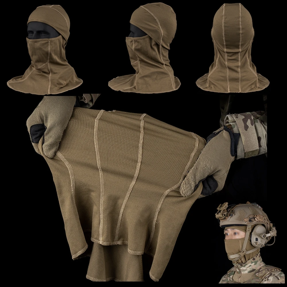 Tactical Mesh Mask Shooting Balaclava Full Face Mask for Outdoor Activities Paintball Breathable Headgear