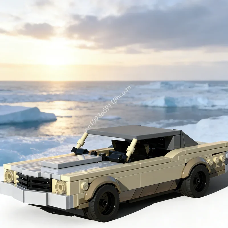 290pcs MOC City Champions Chevy Monte Carlo Fast Furious Tokyo Model Toy Building Blocks Construction Christmas Gifts Education