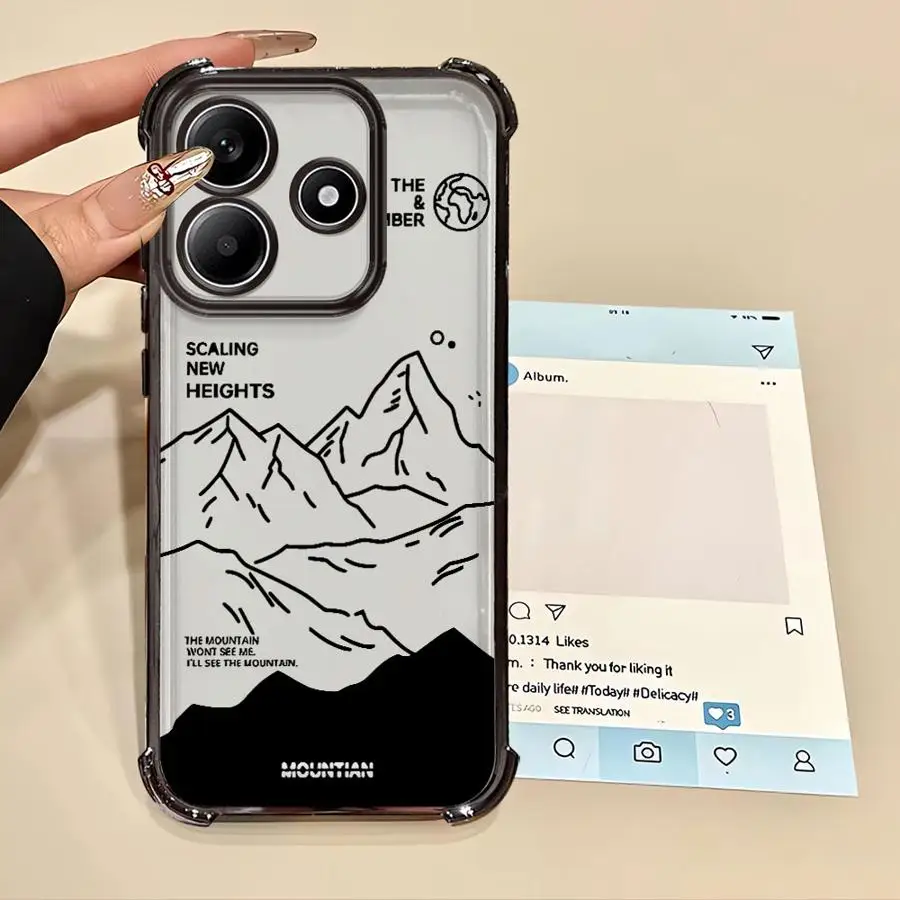 Cartoon Line Mounta… - image