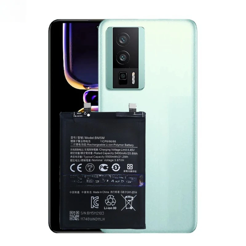 High Quality Battery BP48 For Xiaomi Redmi K50 Game Phone Batteries K20/BP41 K20 Pro/BP40 K30 4G/BM4P K30 5G/BM4U K30 Pro /BM4Q