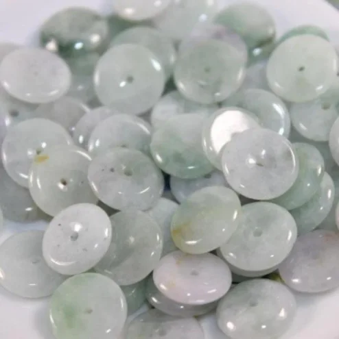 Genuine Myanmar Jadeite Grade A Burma Jade Spacer Beads For Jewelry Making Diy String Bracelet Beaded Necklace Charms Accessorie