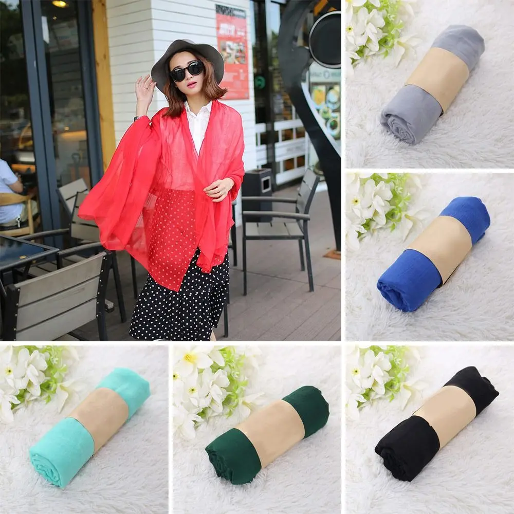 

Women Men Beach Scarves Neck Bandana Pashmina Wrap Hijab Scarf Shawls