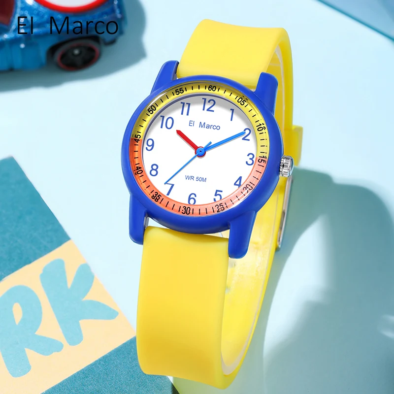 2024 moda Sanda 6701 marca superior deporte niños estudiante cuarzo al aire libre juego Casual impermeable natación lujoso regalo reloj de pulsera