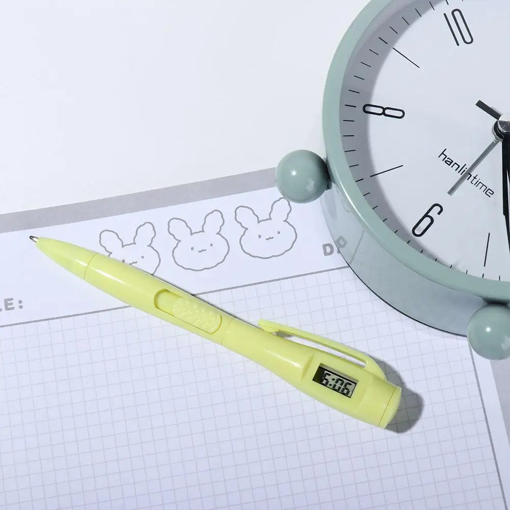 Orologio digitale elettronico multifunzione penna a sfera penna per esame per studenti regalo scolastico cancelleria per studenti penne a sfera