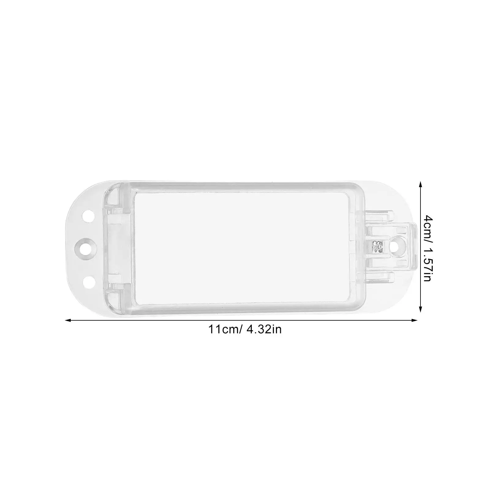2 Pcs Wall Switch Protective Cover Light Covers Plate Decorator Plates For Child Proof Guard Lock Button Protector Clear