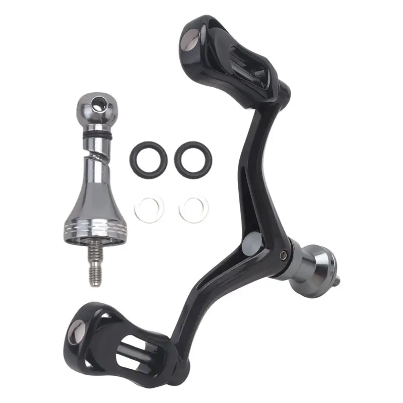 Image of A99I-Spinnrollen-Ersatzgriff aus Carbon für Angelrollen – DIY-Modifikation für KASTKING SEAKNIGHT