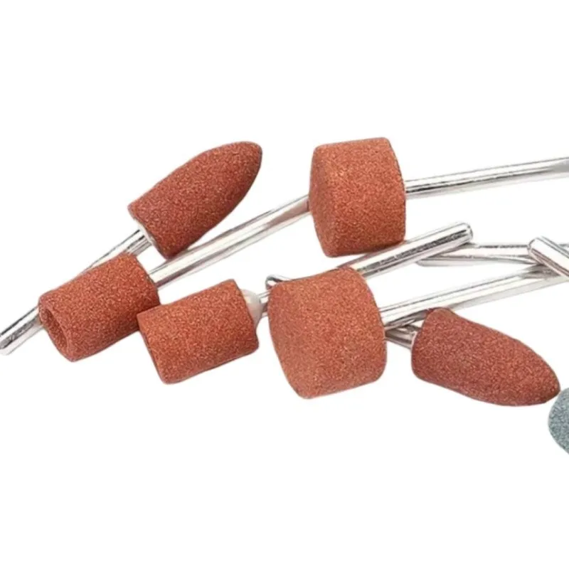 48PCSAluminaDurableGrindingWheel1/8"ShankforStoneShapingForDremel&AllRotaryToolsCost-Effective