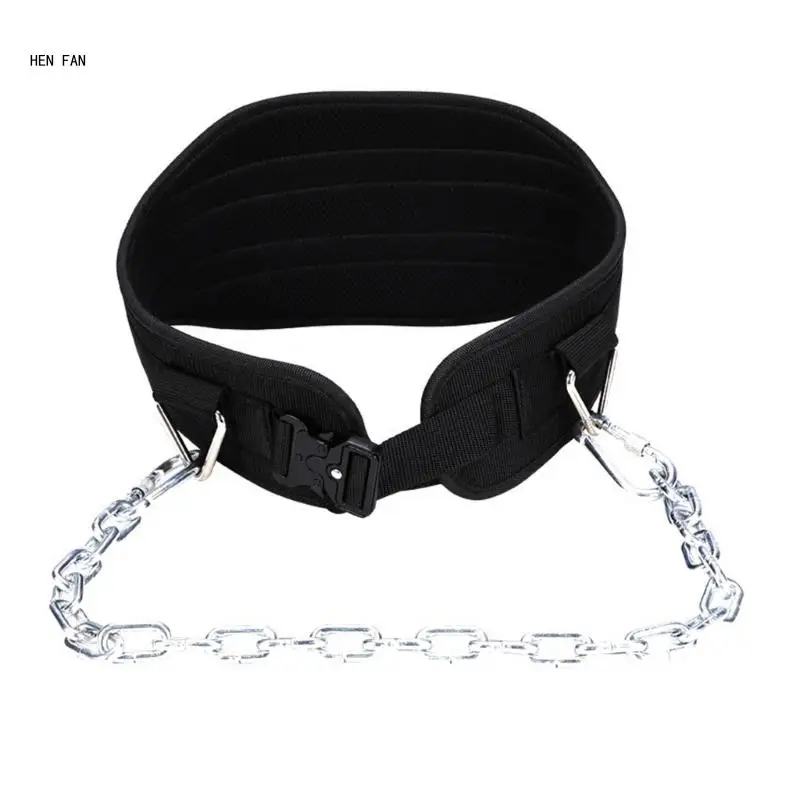 

Weight Belt for Pullups Gym Lifting Belt Powerlifting Bodybuilding Workout Belt M89D