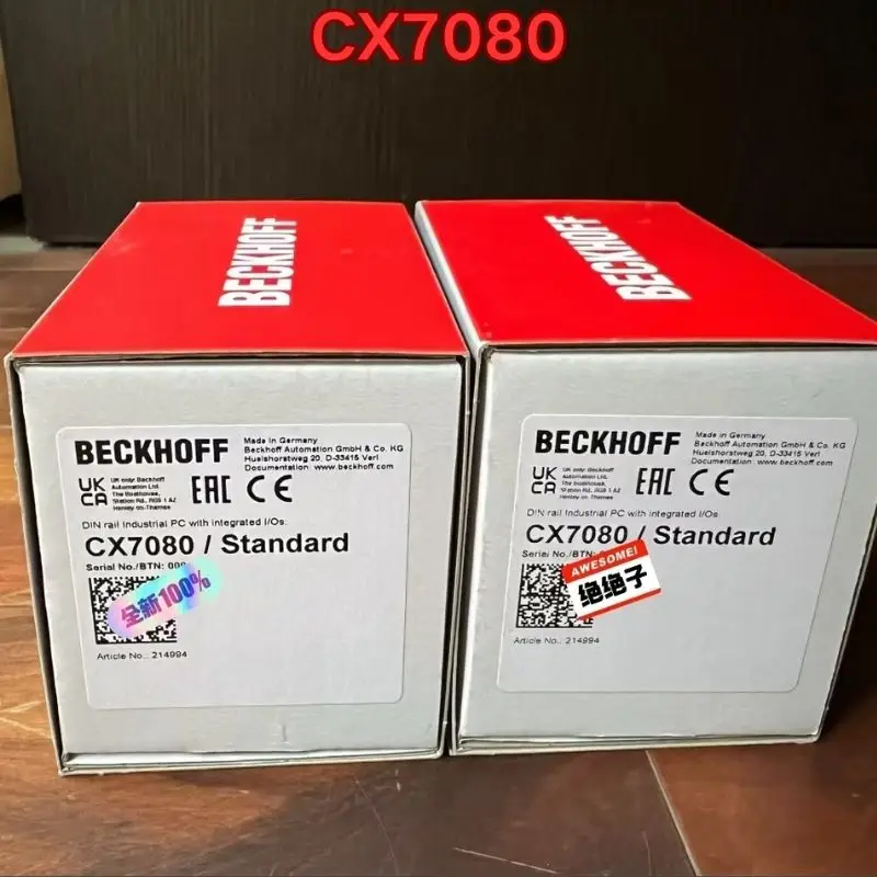 

Новый оригинальный хост программного логического контроллера becjoff CX7080