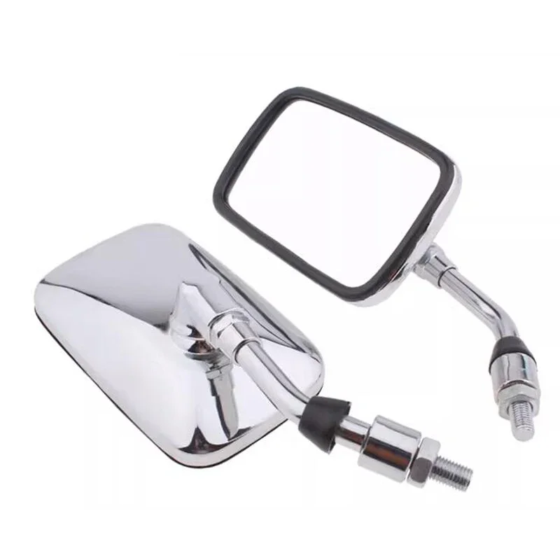 10mm Motorcycle Universal Rearview Mirrors for Honda Kawaski Vulcan YAMAHA CA250 Steed 400 600 Magna 250 750 Shadow 400 750