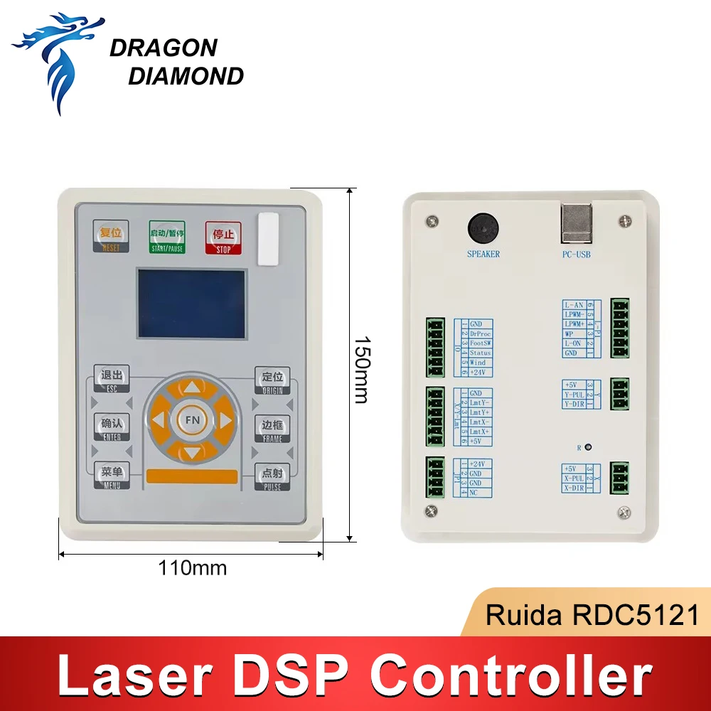 Ruida RD RDC5121 Lite Version Co2 Laser DSP Controller for Laser Engraving and Cutting Machine