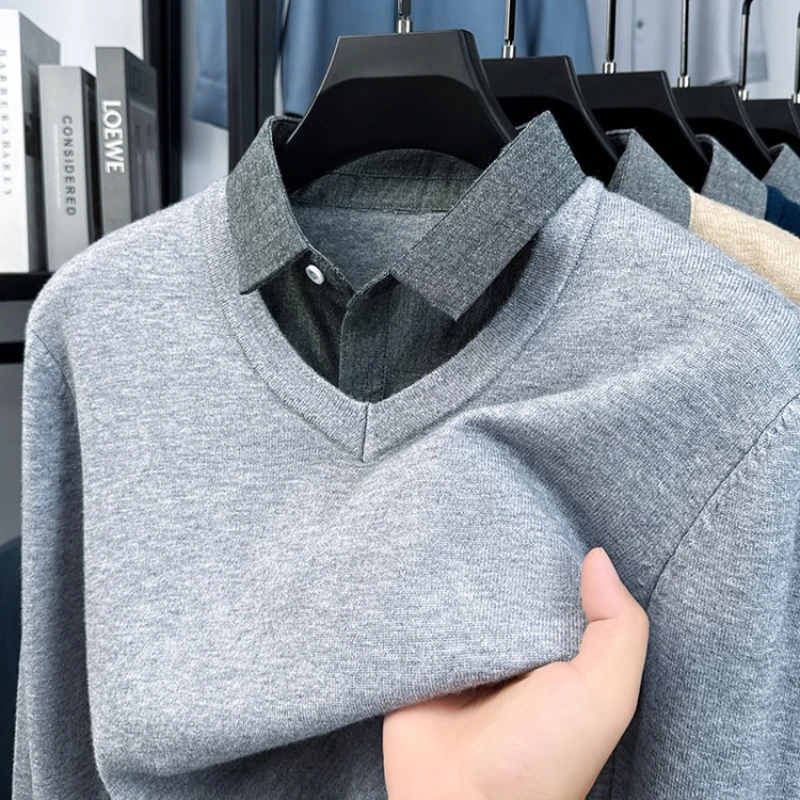 

2025 Men's Warm and Trendy Sweaters for Autumn and Winter