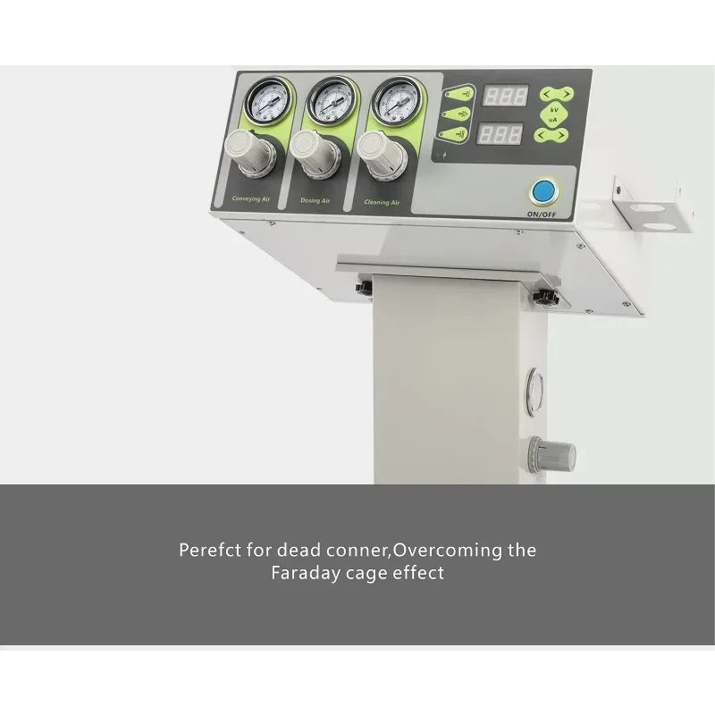 

K-302 Automatic Electrostatic Powder Spray Coating Machine for Plastic Chrome Silver Part Gold Plating Paint Machine