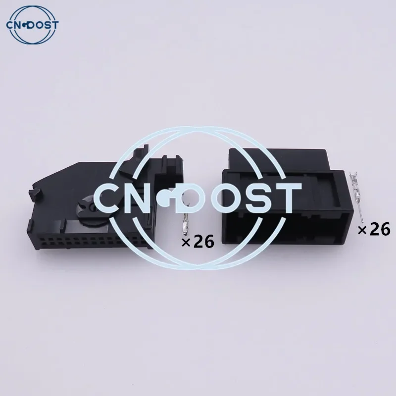 1 Set 26 Pin 7L6972726 Car Navigation Instrument Controller Headlight AFS Module Socket Automotive Wire Plug AC Assembly For VW