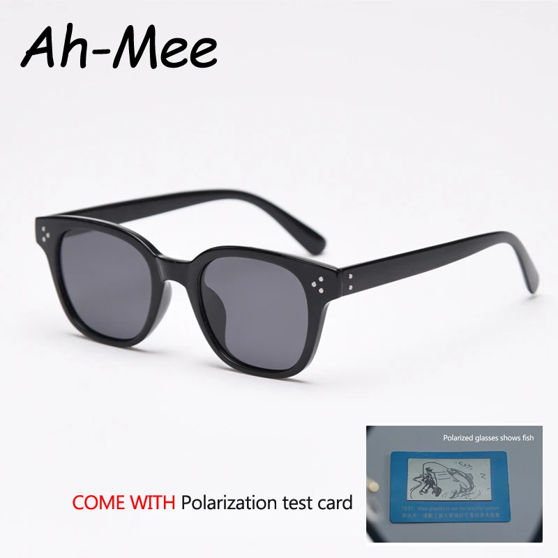 New Fashion Cat Eye Polarized Sunglasses Women Square Black Sun Glasses Rivet Trend Candy Color Small Frame Eyeglasses Shades