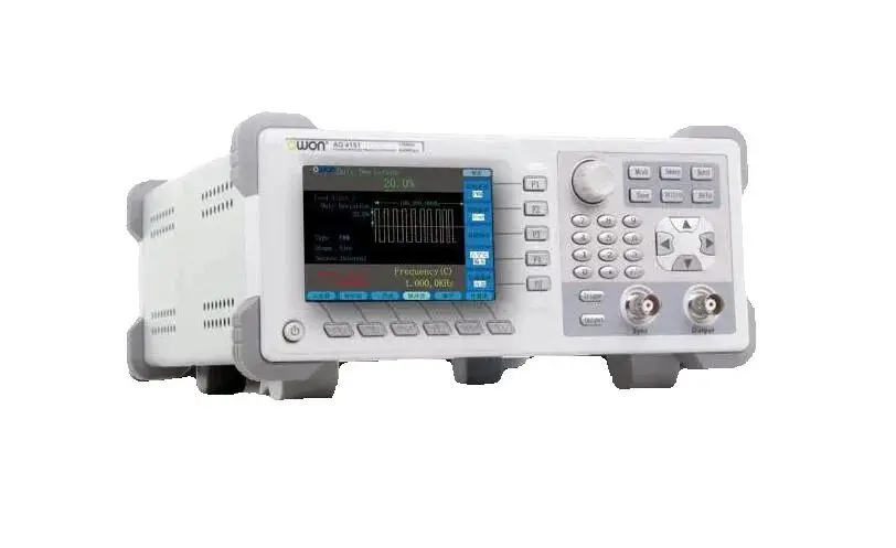 Owon AG4151 150 MHz 400 MSa/s 14-Bit DDS Arbiträrer Wellenformgenerator Einkanal-Signalquelle