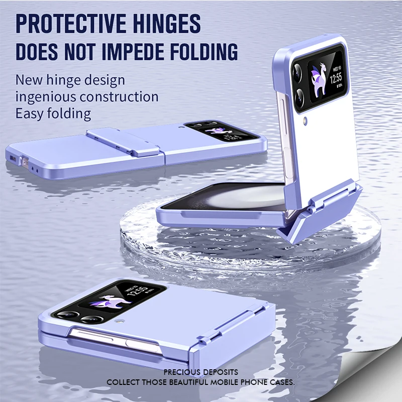 

Skin Sensation Phone Case For Samsung Galaxy Z FLIP3 ZFILP4 Anti drop anti slip Phone Protective Covers For Galaxy Z Flip4 Shell