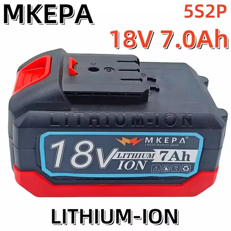 100% original 18V 7.0Ah Rechargeable Battery lpega ,For BL1830 BL1830B BL1840 BL1840B BL1850 BL1850B Power Tools Battery