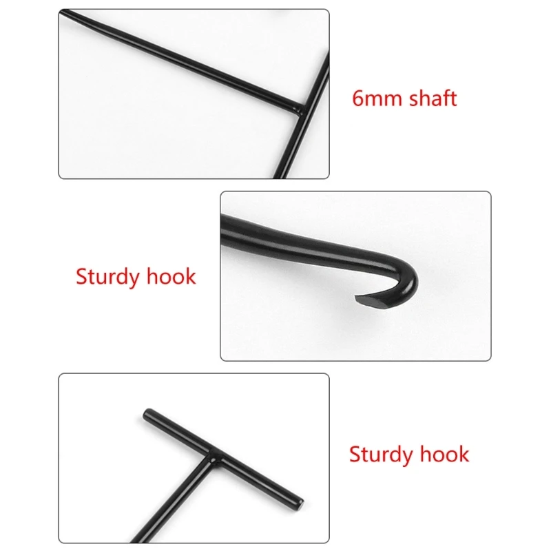 Motorcycle Exhaust Spring Hook Shaped Handle Installer Hooks Springs Removal Dropship