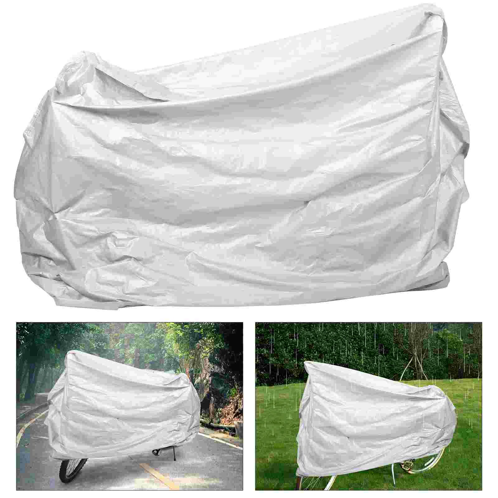 Motorcycle Cover Scooter Dust Rain Safety Mask Motorbike Shelter Tomorrow Peva Covers Full