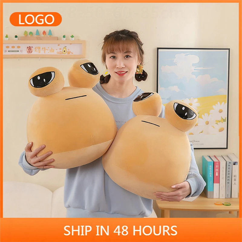 Großes Plüschtier My Pet Alien Pou, Furdiburb Emotion Alien Stofftier, Sofakissen, Puppe, Black Friday Geschenk für Mädchen