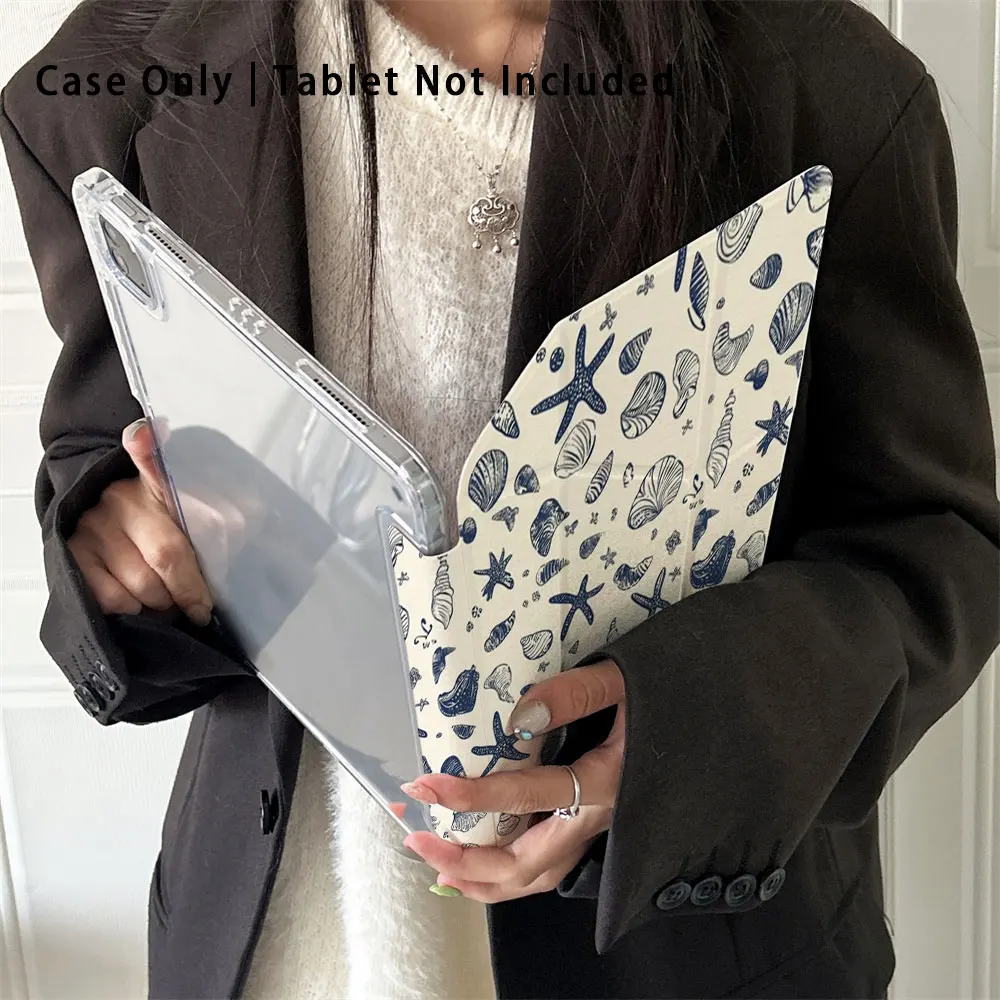 

360 ° Rotating Foldable Case to Easily Protect Your Pad: Compatible with iPad Air 6,Air 5,4,10,2024,air m3/a16 2025