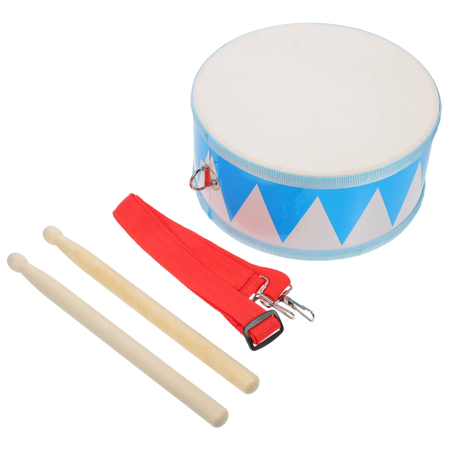 Tambor de percussão brinquedo infantil brinquedos dupla face instrumento poliéster snare criança instrumentos musicais