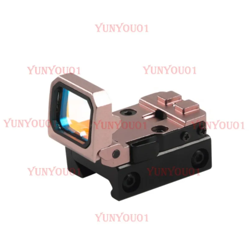 

VISM Folding Red Dot Mini Telescope Model High Definition High Transparency Version Red Dot Red Film Camera Holographic Iris