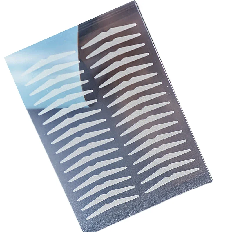 1 แผ่นสติกเกอร์เทปตาที่มองไม่เห็น Double Fold ตาวาง Self-กาวเทปแต่งหน้าเครื่องมือ