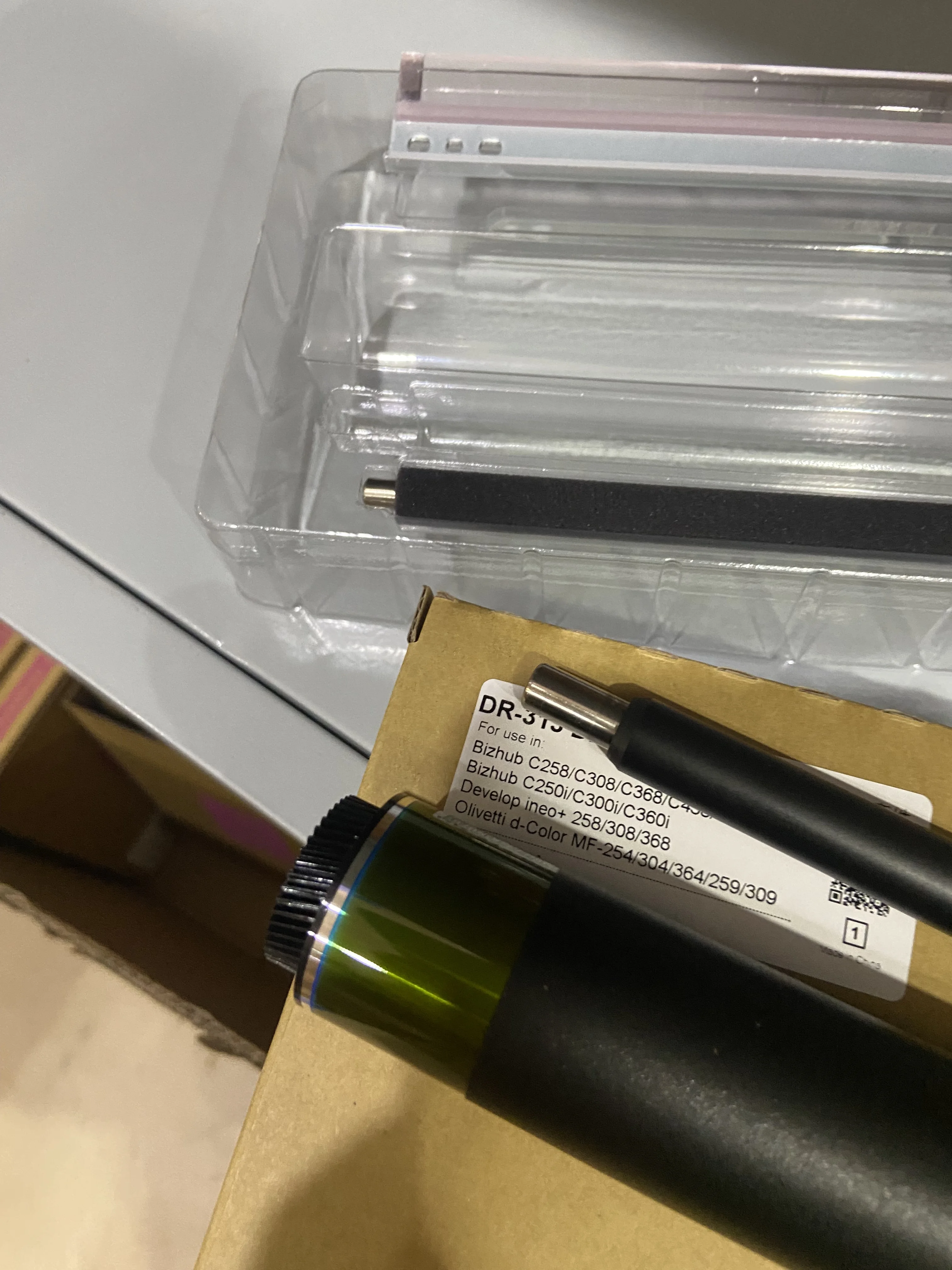 

Комплект для восстановления барабанного блока DR-313 для KONICA MINOLTA Bizhub C258 C308 C368 C458 C558 C658, лезвие для чистки барабана, зарядный ролик