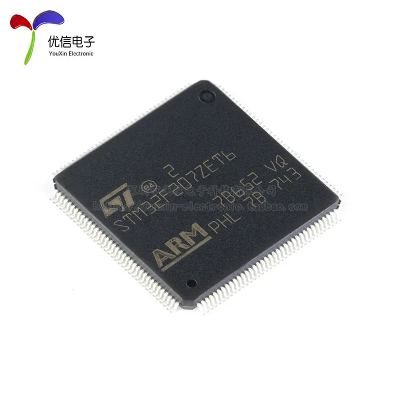 5PCS original authentic STM32F207ZET6 LQFP-144 ARM Cortex-M3 32-bit microcontroller MCU