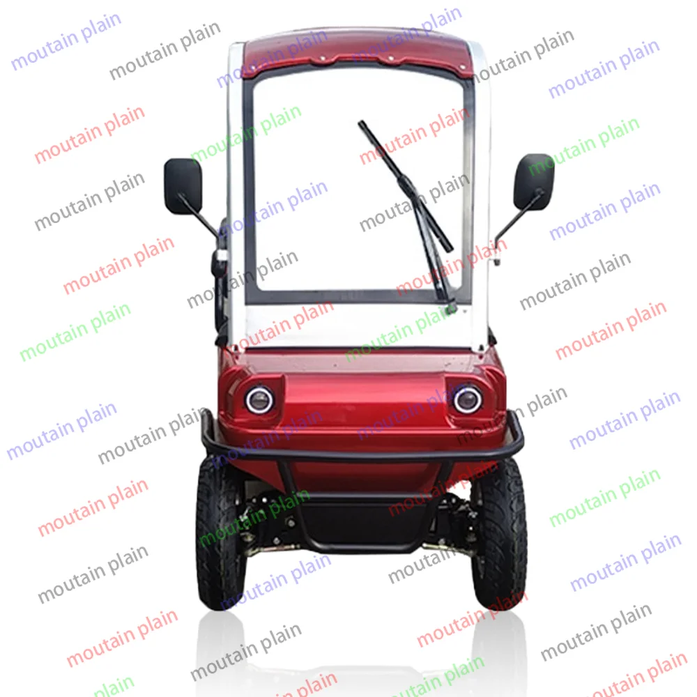 Electri Mini Golf Car Tuk Tuk Car Sightseeing Bicycle Tandem Bike Comfortable Rickshaw Tourist Car