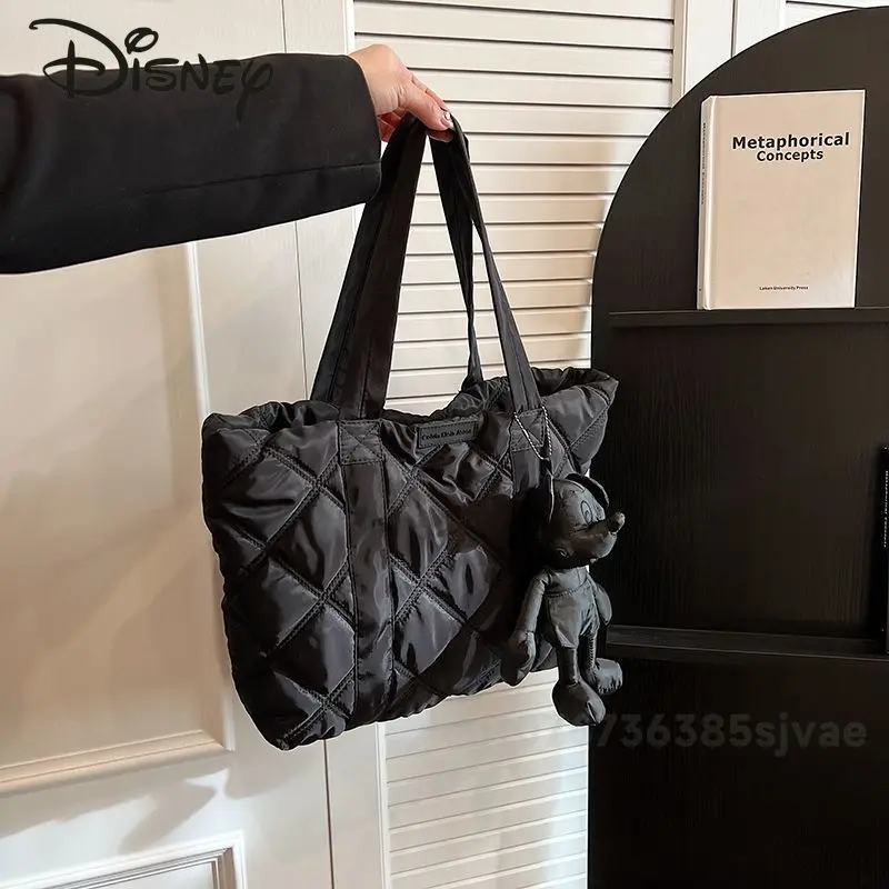 Disney Mickey 2024 neue Damen handtasche modische hochwertige Puppe Damen Tasche Cartoon personal isierte vielseitige Einkaufstasche