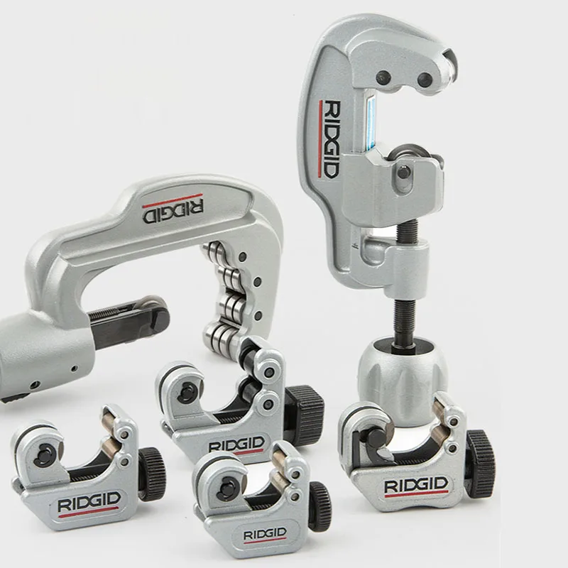 Cortador Ridgid Lâmina de Tubulação Rotativa Cortador de Tubulação de Cobre Ferramenta Profissional de Corte de Tubulação Aço Inoxidável