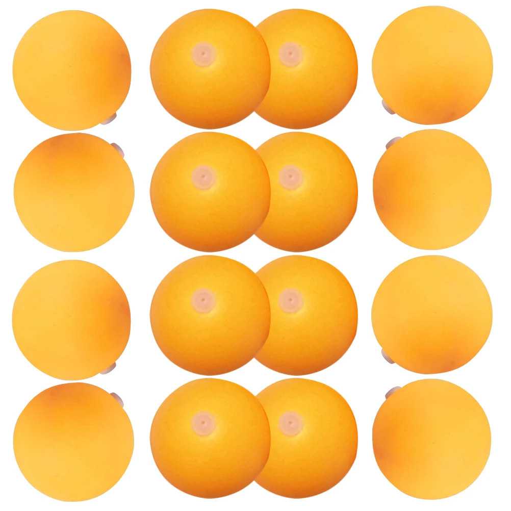 

100 Pcs Yellow 27mm Pong Balls Perforated ABS Plastic with Silicone Plugs for Training Machine Table Tennis Bulk