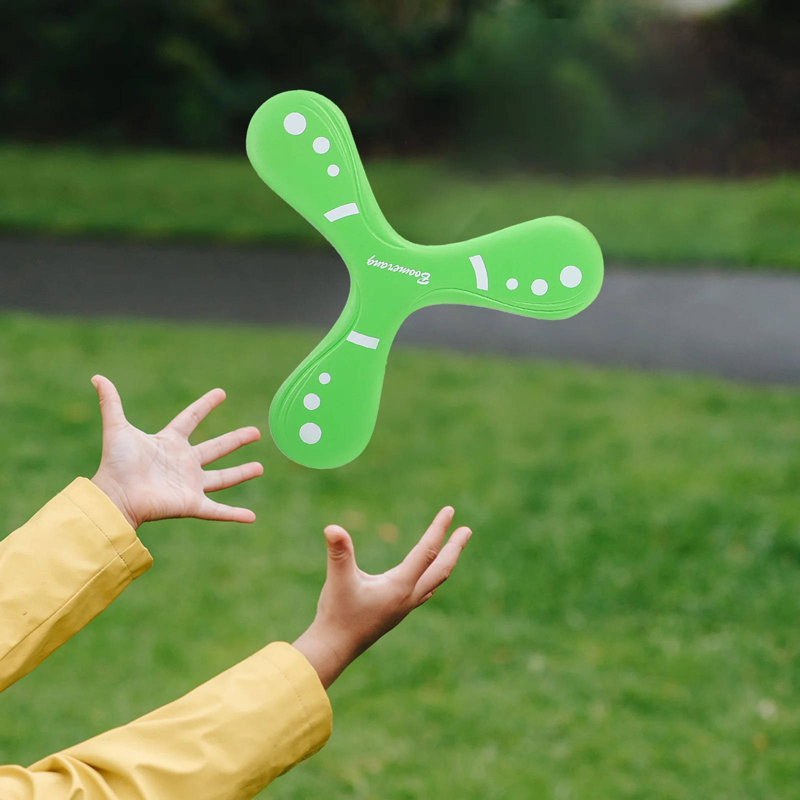 Boomerangs de plage en plein air pour enfants et adultes, jouets volants doux brûleur, 2 pièces