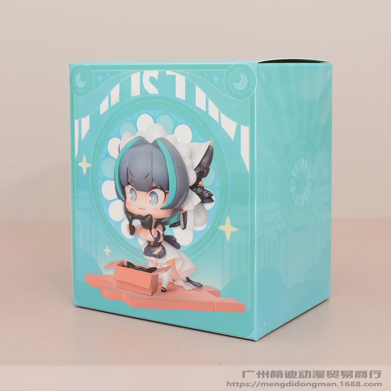 Anime Game Azur Lane HMS Cheshire Kawaii Q version Standing posture Action Figure PVC Model Desk Decor Toys Doll Gifts boxed