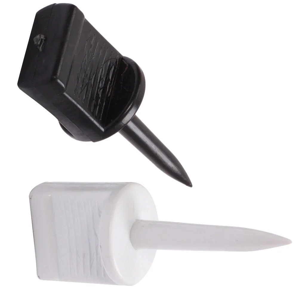 20 قطعة 6.5 سنتيمتر النايلون الهدف مسمار المهنية البلاستيك دبوس الرماية لتسجيل موقف الرماية في الهواء الطلق اكسسوارات البيج #6