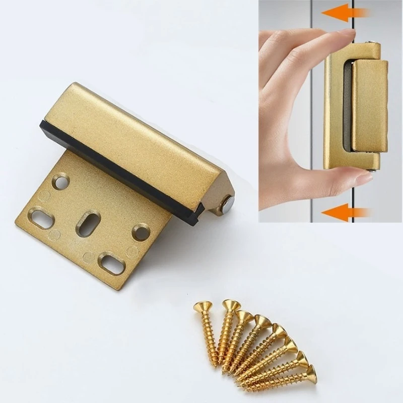 

1pc Thickened Zinc Alloy Security Door Locks Hotel Interior Doors Hasp Window Latches Buckle with Screw Household Hardware