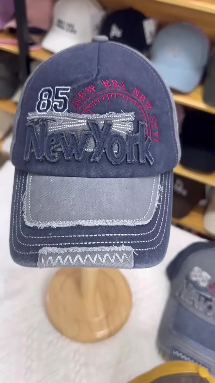 

Retro Letter Embroidery Baseball Caps Women Men Sports Hat Colorblock Patchwork Street Visors Cap Fashion Hip Hop Snapback Hats