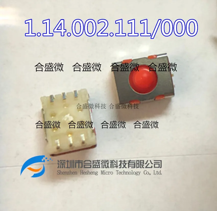 1PCS Button Keypad Tact Switch 5 SMT THT 1.14.002.111/000