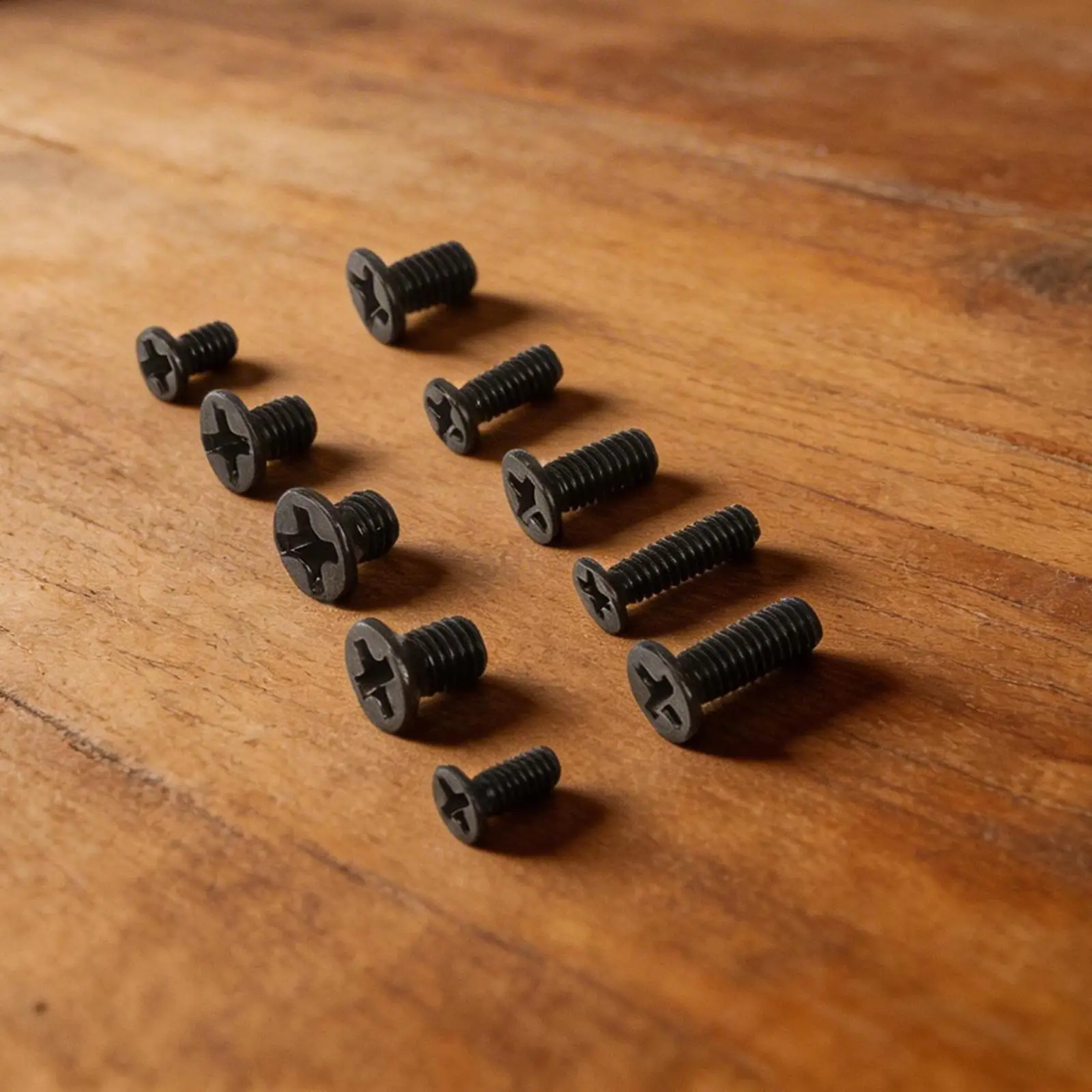 Countersunk Black Screws 500pcs with FOR PHILLIPS Screwdriver for Secure Fastening in Laptops and Digital Devices