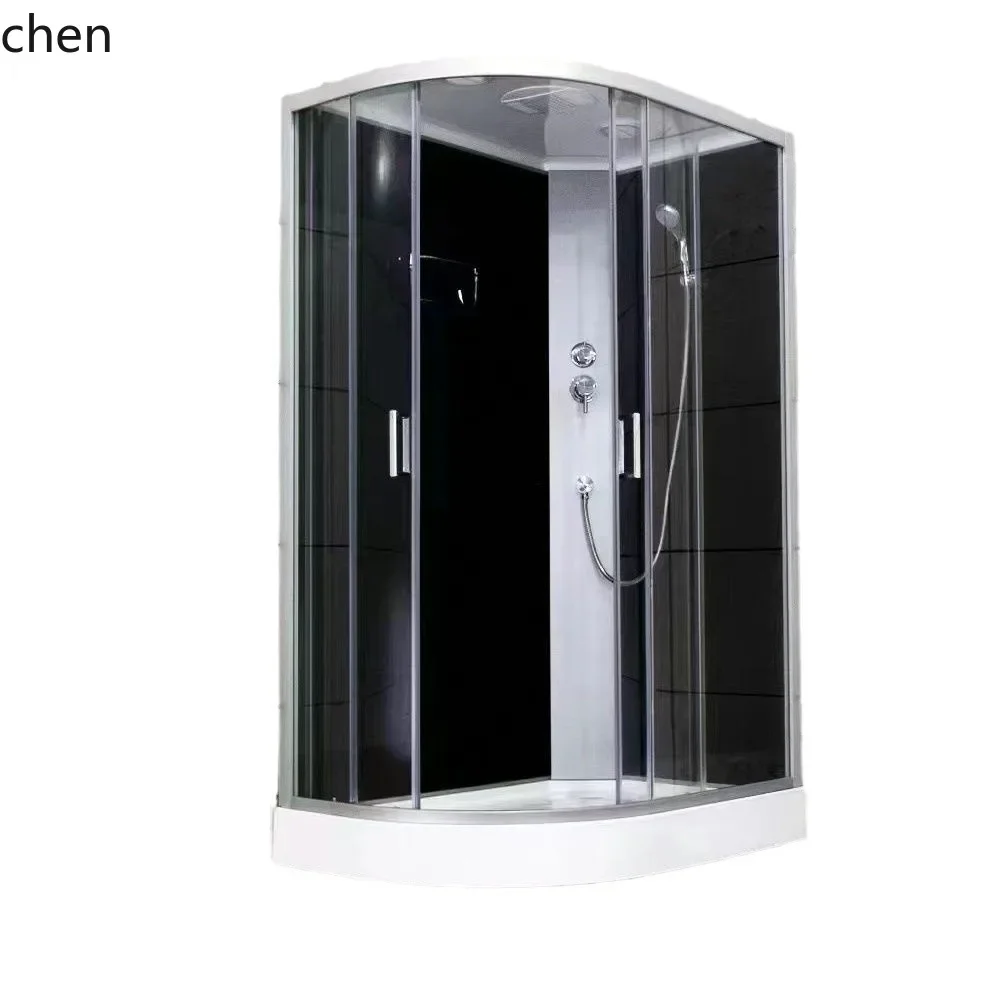 HT Homestay Standard Shower Room Tempered Glass Bath Room Modern Minimalist