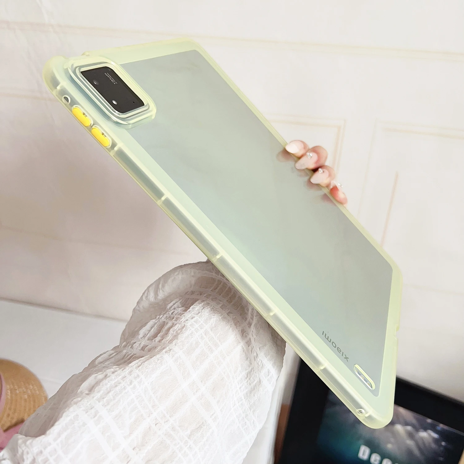 ل Xiaomi MI Pad 7 6 5 6s 7S Pro حافظة Redmi K Pad 2 2025 SE 8.7 11 بوصة حافظة تابلت سميكة واضحة للصدمات غطاء ناعم