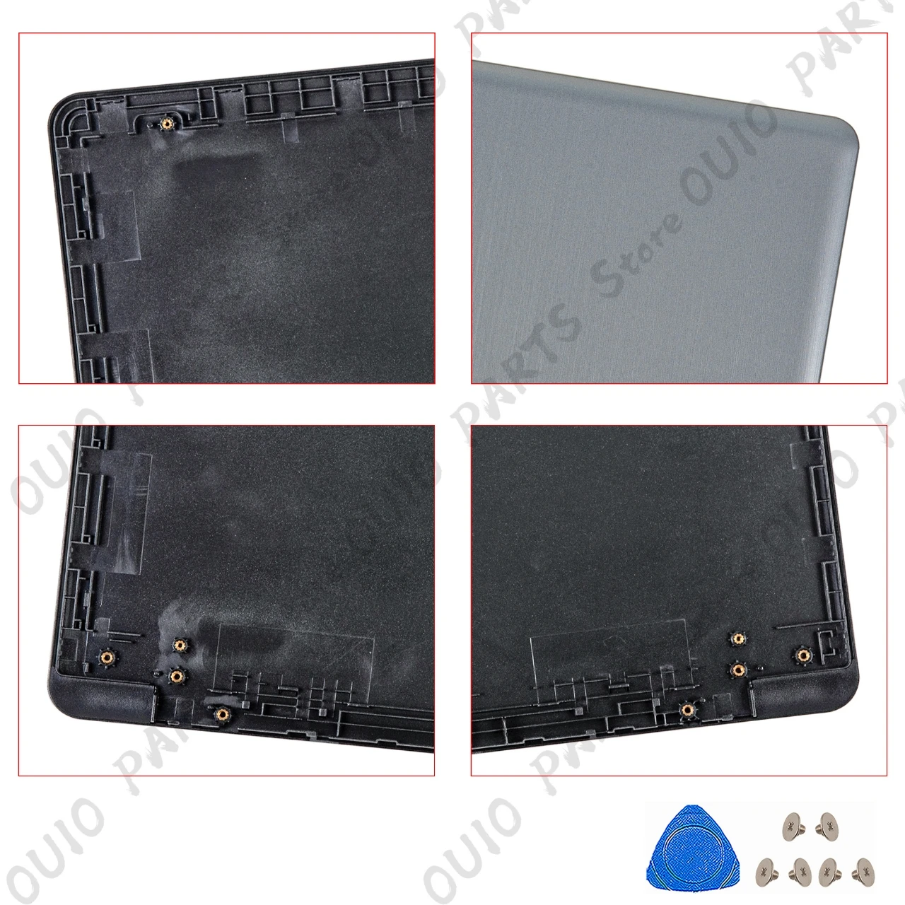 Housing Case For VivoBook N580 N580G N580V X580V N580VD X580VE X580VD N580VE Plastic LCD BACK Cover Bezel Hinges Replacement