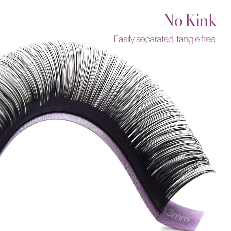 SONG LASHES Matte Mink Eyelashes Wholesale Nature and Soft  Eyelash Extension Thin Tip Pure Black Easy Pick up